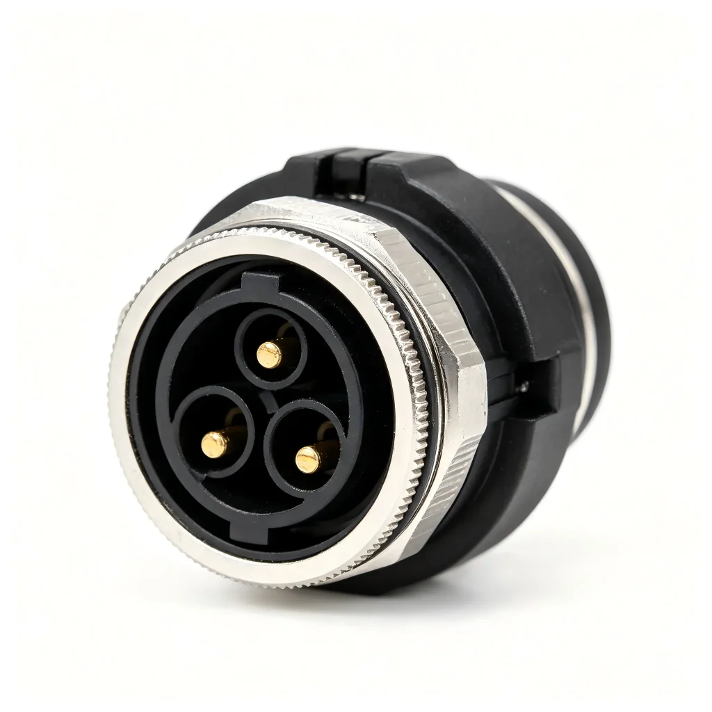 2-Pin IP67 Circular Waterproof Connector - IP Waterproof ...