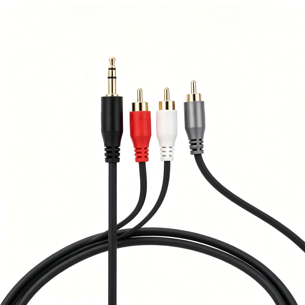 3.5mm to RCA Audio Adapter - Video & Audio Interface ...