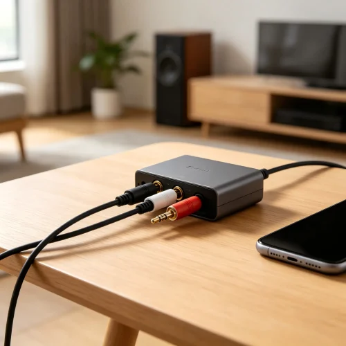 3.5mm to RCA Audio Adapter - Video & Audio Interface ...