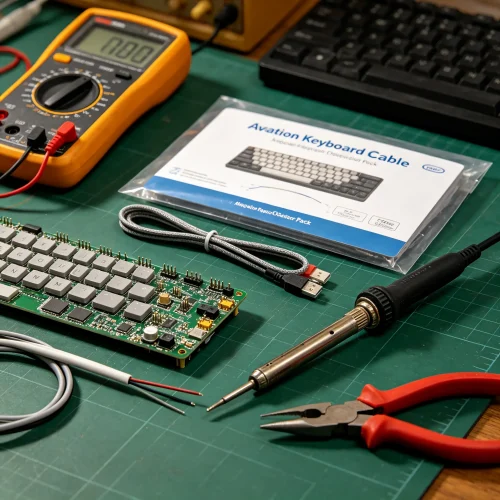Aviation Keyboard Cable Repair Accessory Pack - Keyboard ...