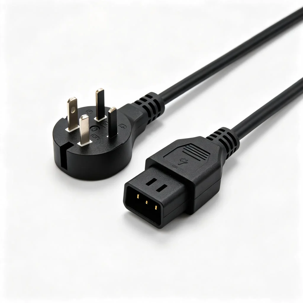 EU Schuko Plug to IEC C13 Power Cord - AC Power Cords - S...