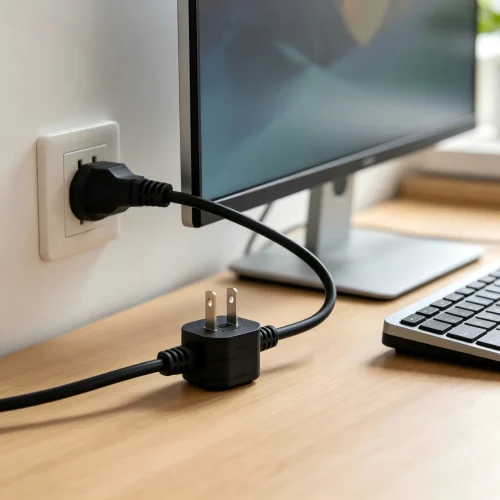 EU Schuko Plug to IEC C13 Power Cord - AC Power Cords - S...