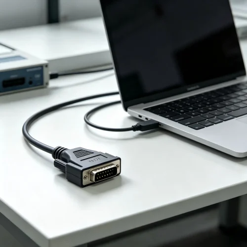 FTDI Chip USB to RS232 DB9 Male Converter Cable - USB to ...