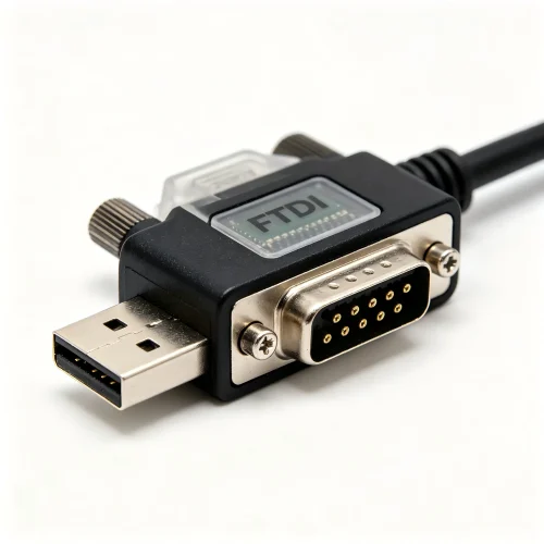 FTDI Chip USB to RS232 DB9 Male Converter Cable - USB to ...