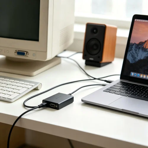 HDMI to VGA Active Converter - Video & Audio Interfac...