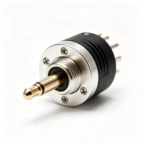 Panel-Mount 3.5mm Audio Jack Socket - Panel Mount Interfa...