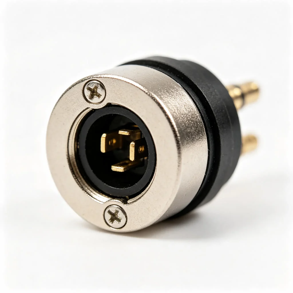 Panel-Mount 3.5mm Audio Jack Socket - Panel Mount Interfa...