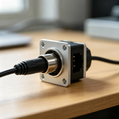 Panel-Mount DC Barrel Power Jack - Panel Mount Interface ...