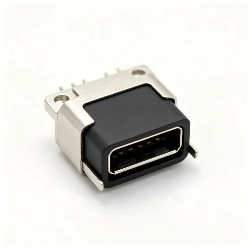 Panel-Mount USB-C Female Socket - Panel Mount Interface C...