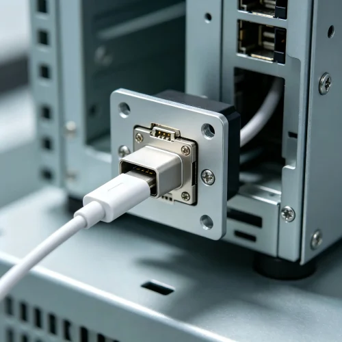 Panel-Mount USB-C Female Socket - Panel Mount Interface C...