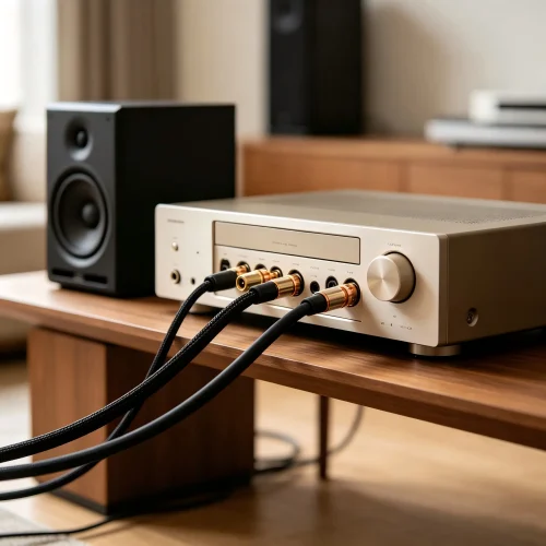 Pure Copper Speaker Connection Wire - Analog Audio Cables...