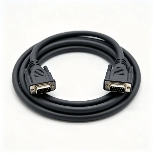 RS232 DB9 Male-Male Serial Cable - Industrial Control Sig...