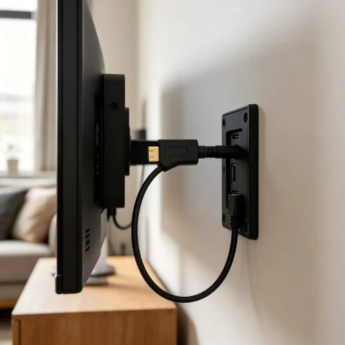 Right-Angle HDMI Adapter - Interface Adapters & Split...