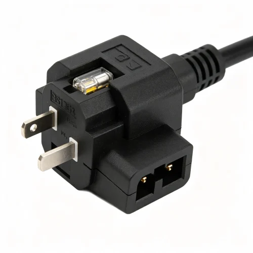 UK BS1363 Fused Plug to IEC C13 Power Cord - AC Power Cor...