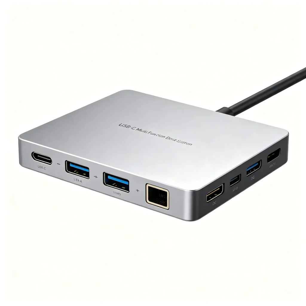 USB-C Multi-Function Docking Station - USB Hubs & Doc...