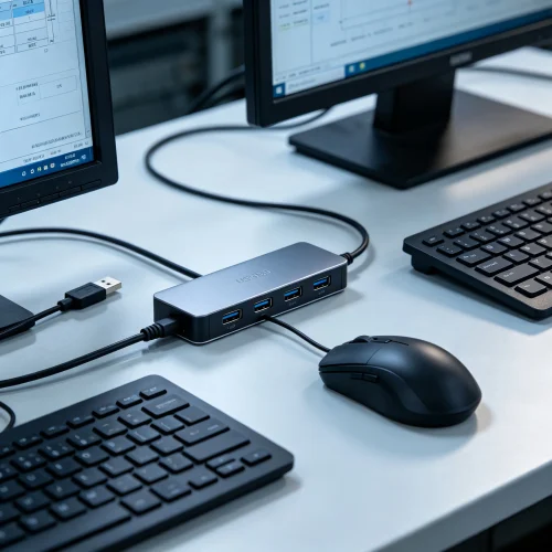 USB3.0 4-Port USB-A Hub - USB Hubs & Docking Stations...